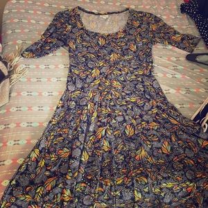 Fun feather dress